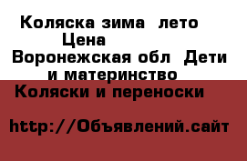 Коляска зима- лето. › Цена ­ 15 000 - Воронежская обл. Дети и материнство » Коляски и переноски   